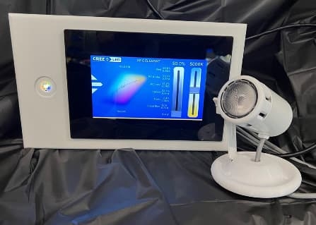 Indoor Lighting Spotlight Demonstration